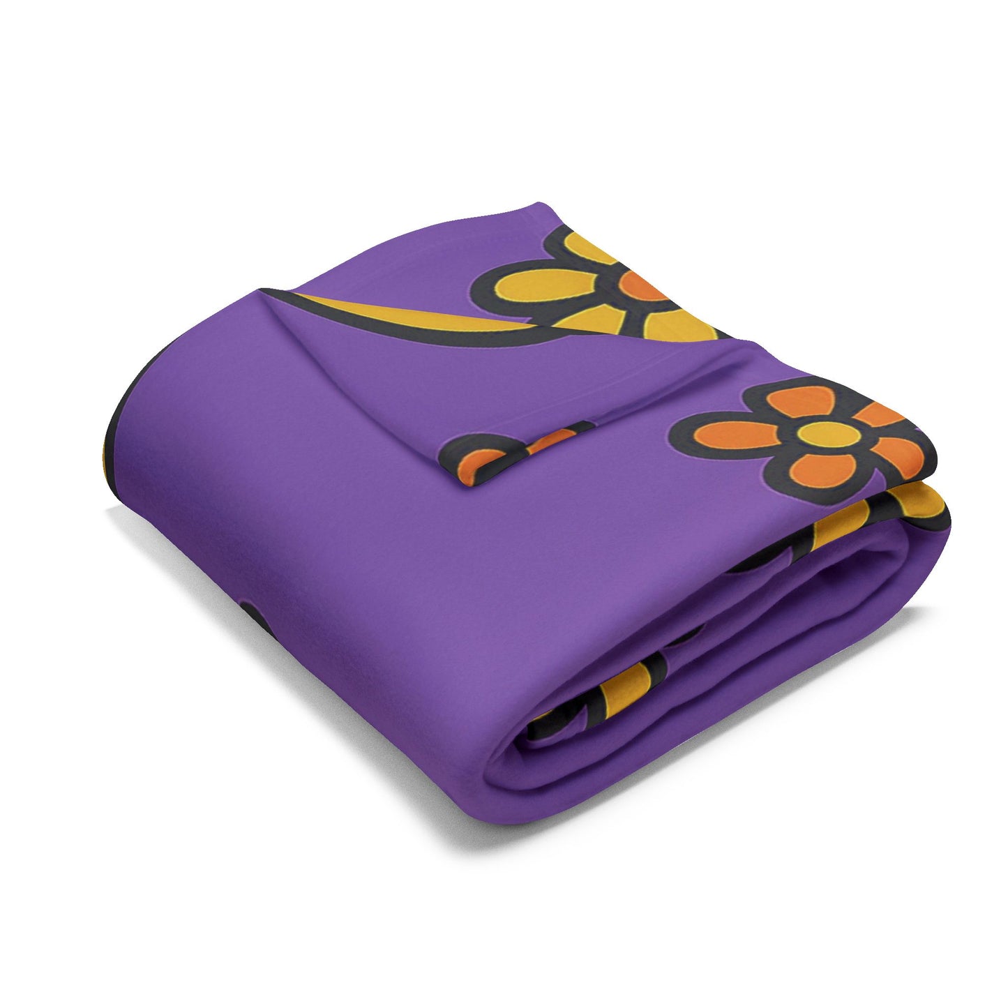 90's Groovy Girl Retro Blanket